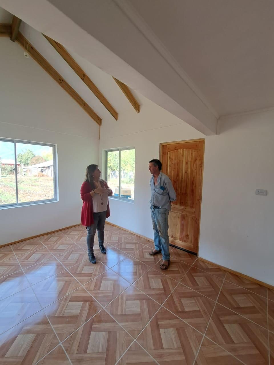 Interior de vivienda terminada y entregada